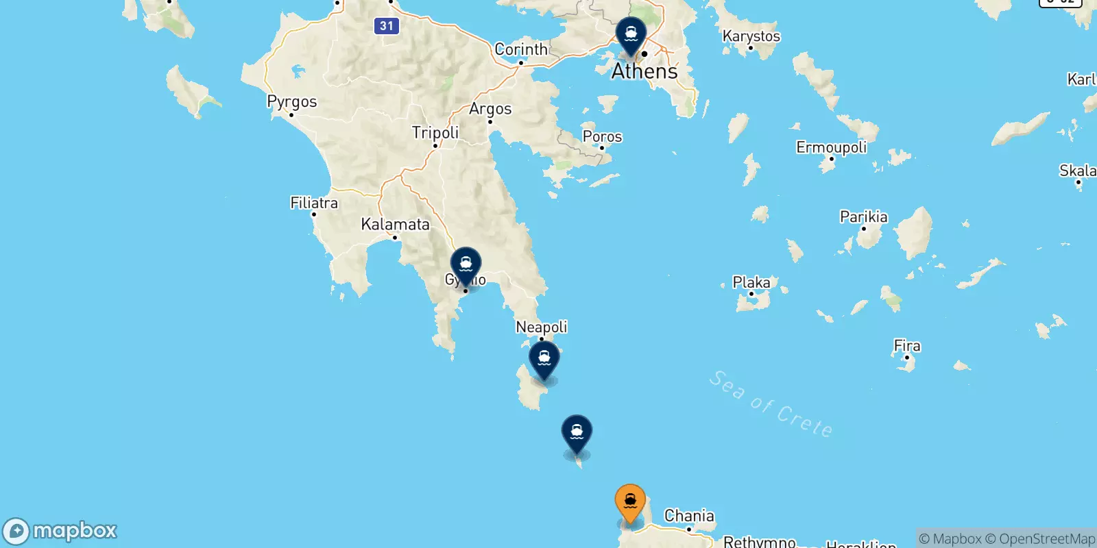 Ferries de Kissamos