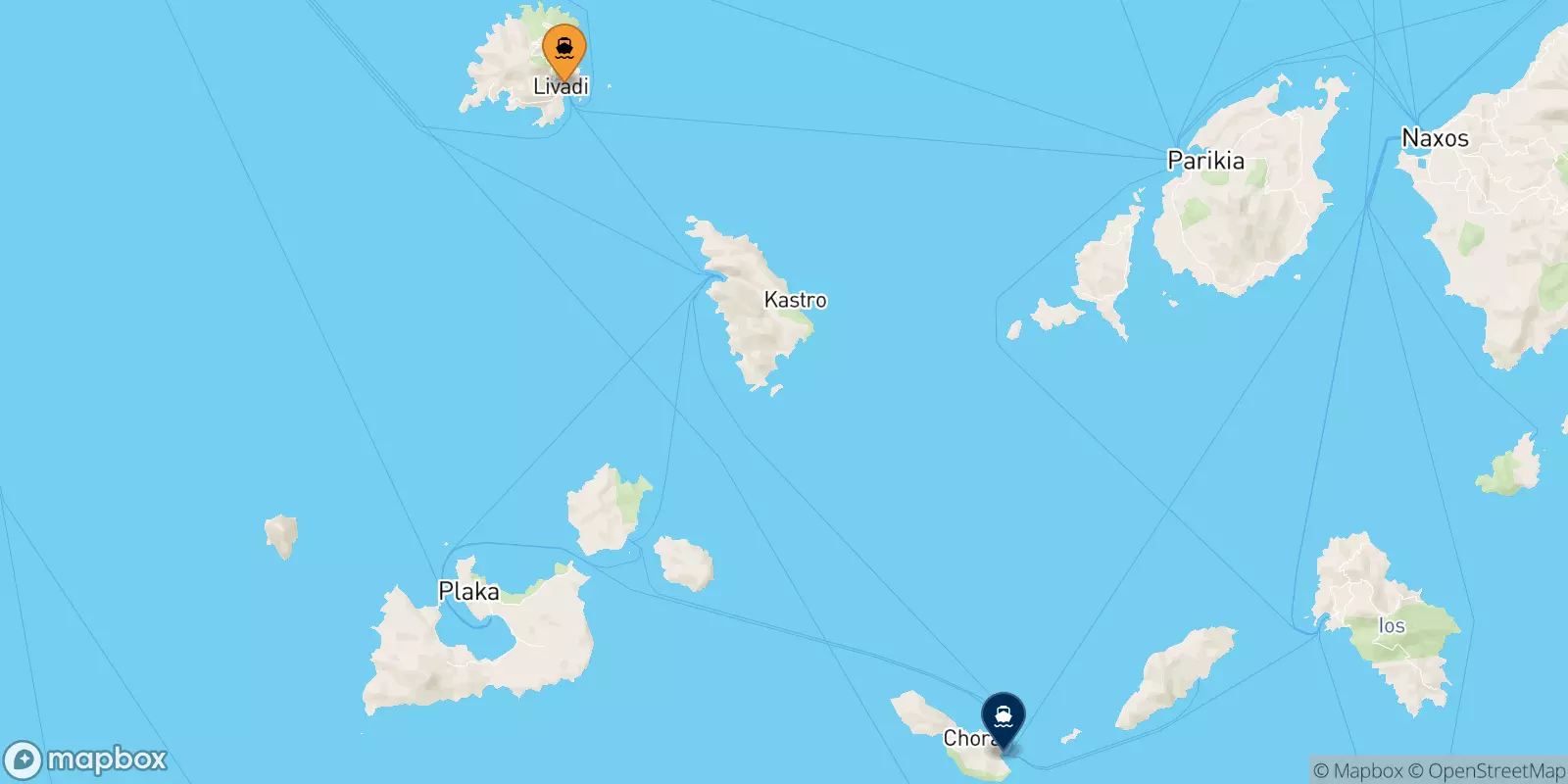 Ferries de Serifos a Folegandros