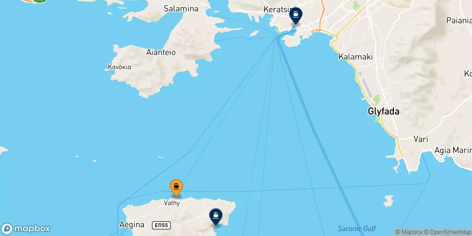 Ferries de Souvala (Aegina)